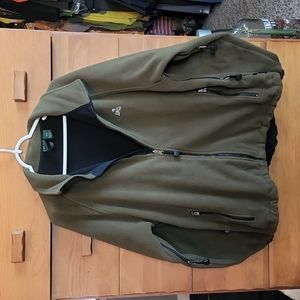 Eastern Mountain Sports: Full-zip Heavyweight Fleece Jacket, Green, L